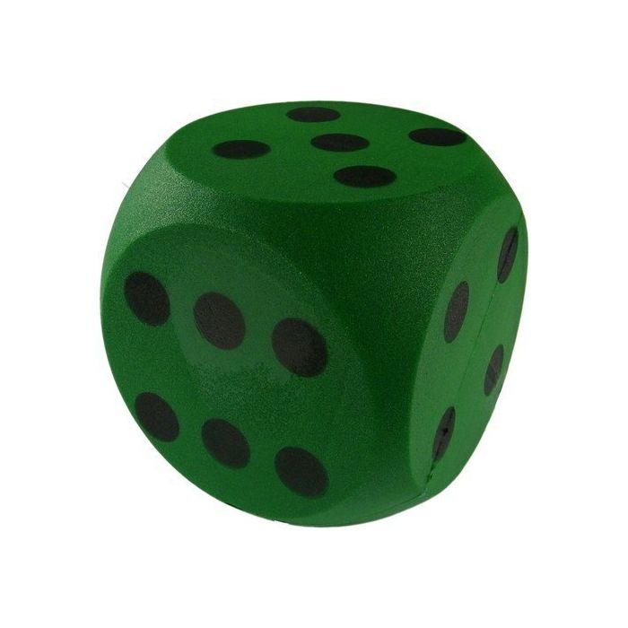 Soft Foam Dice Green