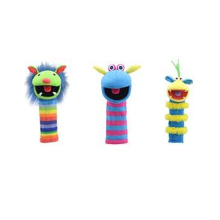 The Puppet Company Eco Glove Sockettes - Pack of 3