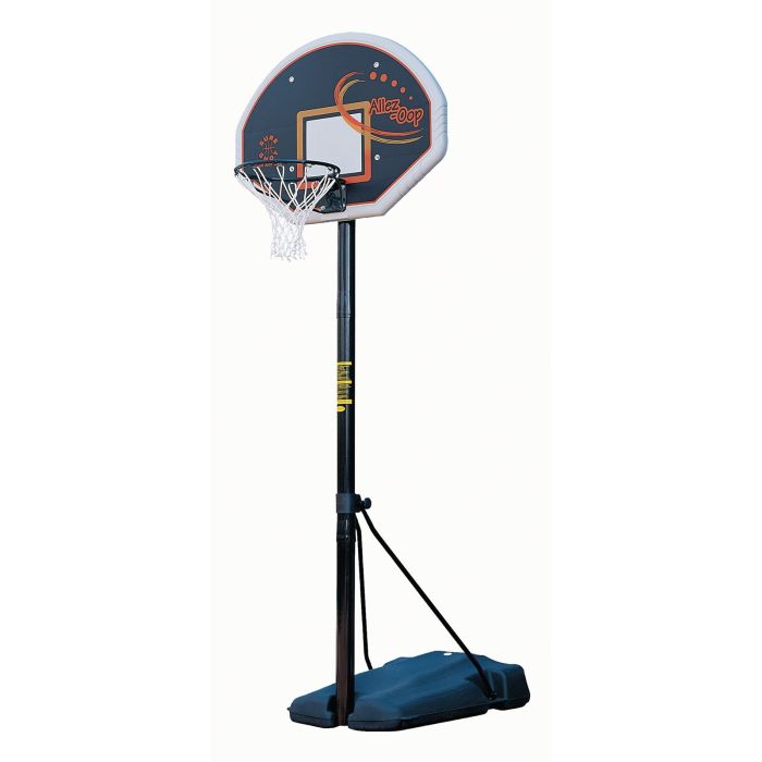 Sureshot Heavy Duty-Portable Basketball Unit with Fan Board With Pole Padding