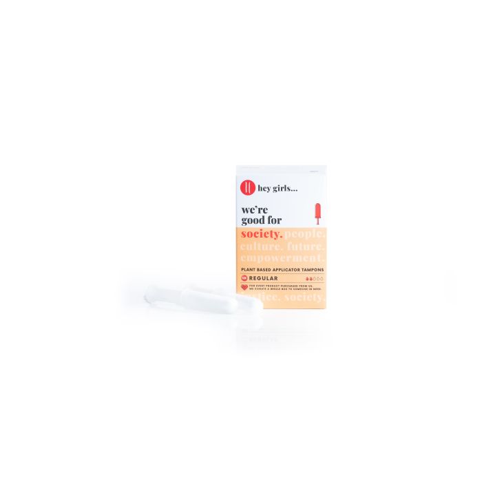 Plant Based Applicator Tampons - Regular - Pack of 12