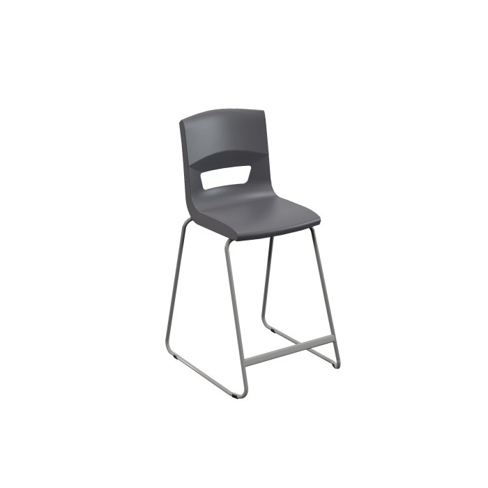 Postura+ One Piece High Chair - Slate Grey - 14-16 years
