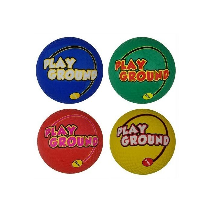 Playground Balls 210mm Team Colours - Pack of 4