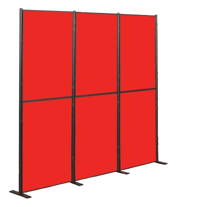 Pole And Panel Kit 6 Panel - Red