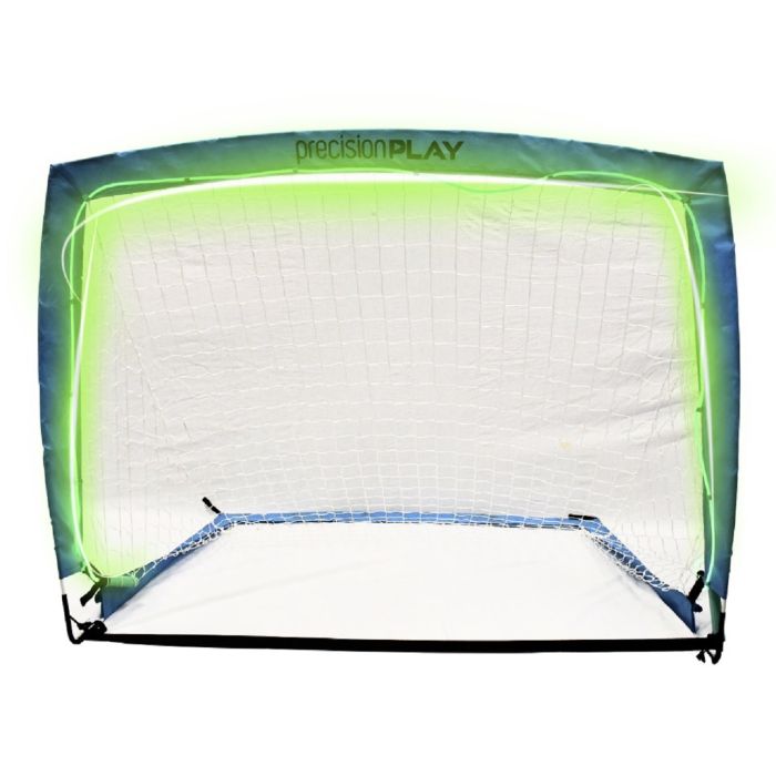 PrecisionPLAY Light Up Pop-up Football Goal - 4x3ft