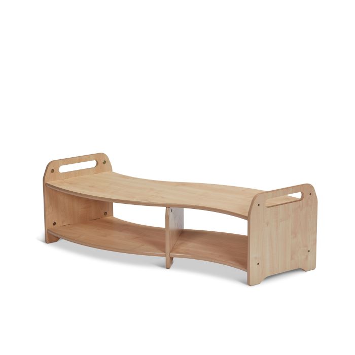 Millhouse S-Shaped 2 Shelf Storage Unit