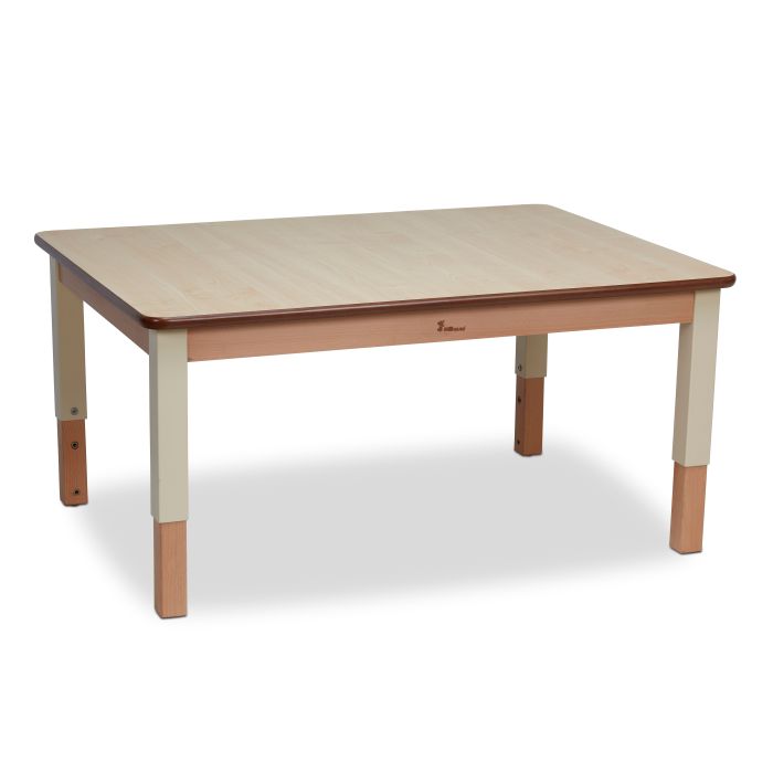Small Rectangular Height Adjustable Table W96 x D69.5cm