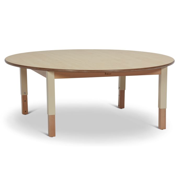 Millhouse Large Circular Height Adjustable Table Dia 120cm