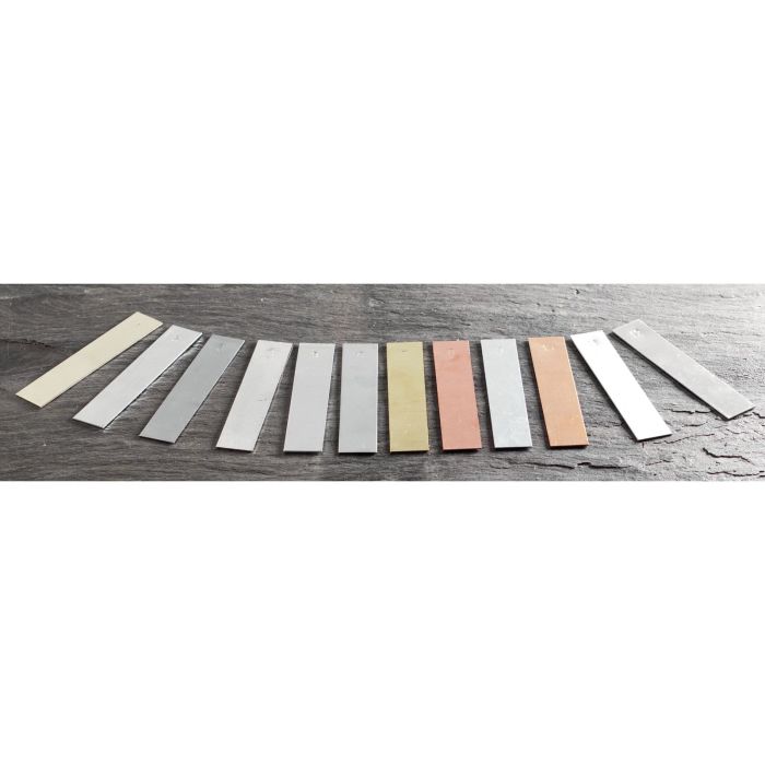 Set of Metal Strips - Pack of 12