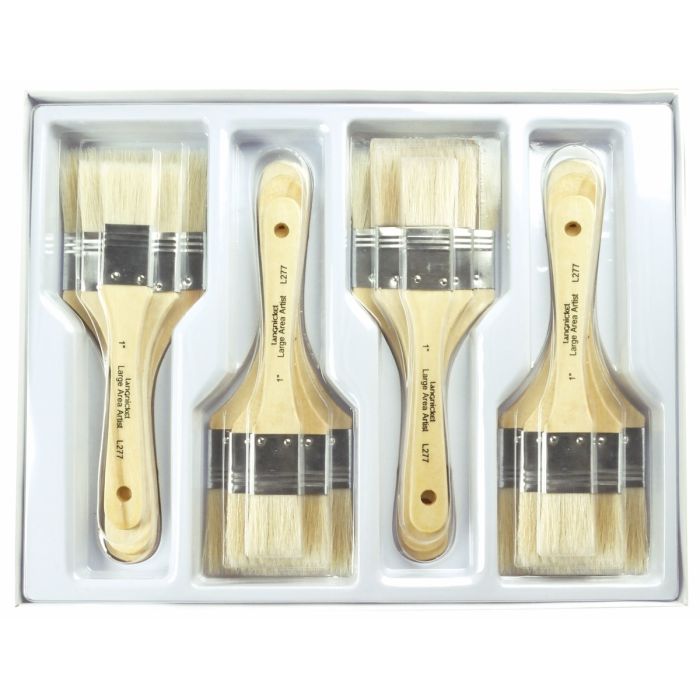 Royal & Langnickel Natural Large Area Brushes - Pk 12