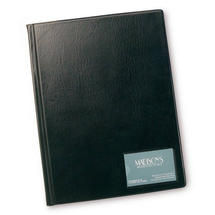 Rapesco Rigid Cover Display Book 36 Pockets