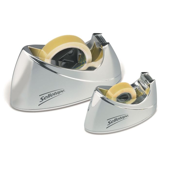 Sellotape Tape Dispenser Small Chrome