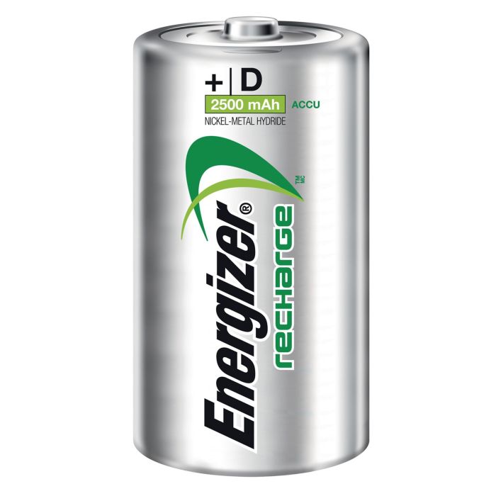 Rechargeable Nickel Hydride Battery - D HR20 - Pack of 2