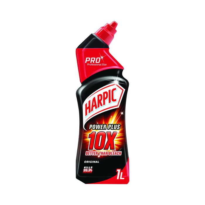 Harpic Pro Power Plus Toilet - 1L - Pack of 12