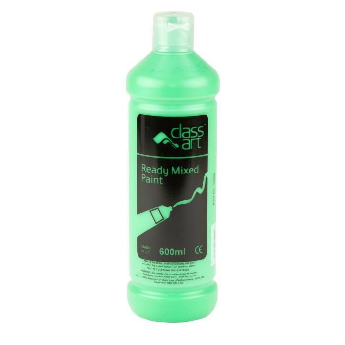 ClassArt Ready Mixed Paint 600ml - Brilliant Green