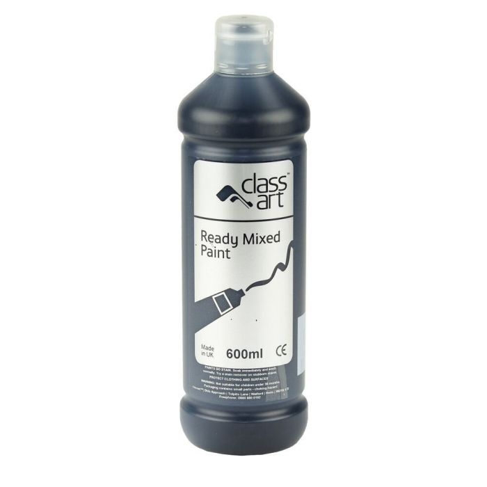 ClassArt Ready Mixed Paint 600ml - Black