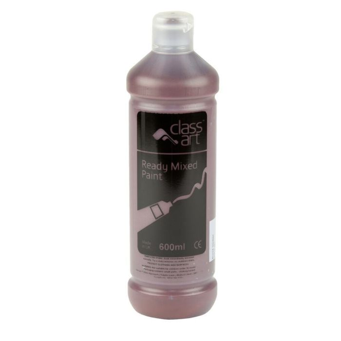 ClassArt Ready Mixed Paint 600ml - Burnt Umber