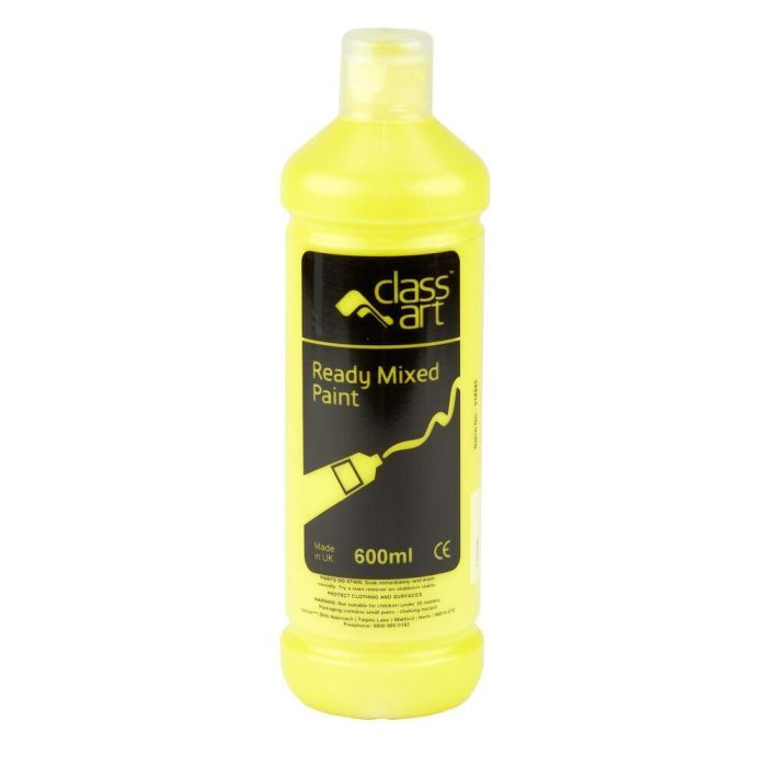 ClassArt Ready Mixed Paint 600ml - Lemon