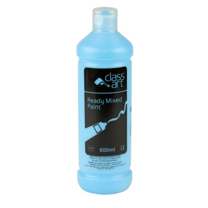 ClassArt Ready Mixed Paint 600ml - Sky Blue