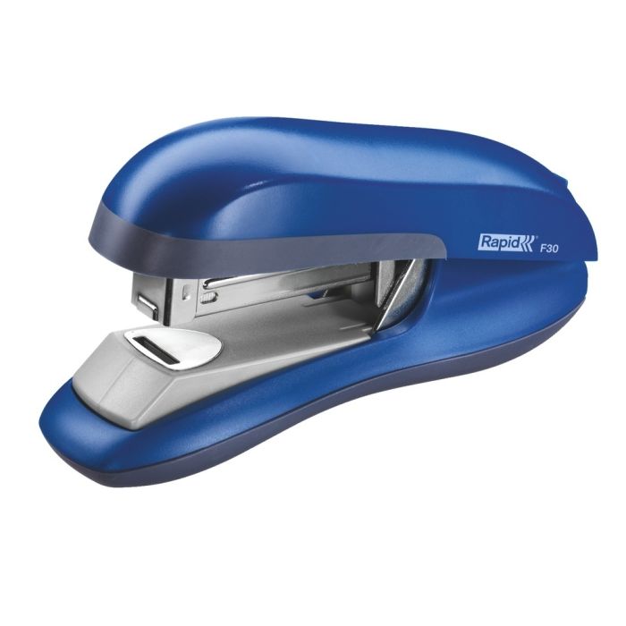 Rapid F30 Half Strip Flat Clinch Stapler Blue