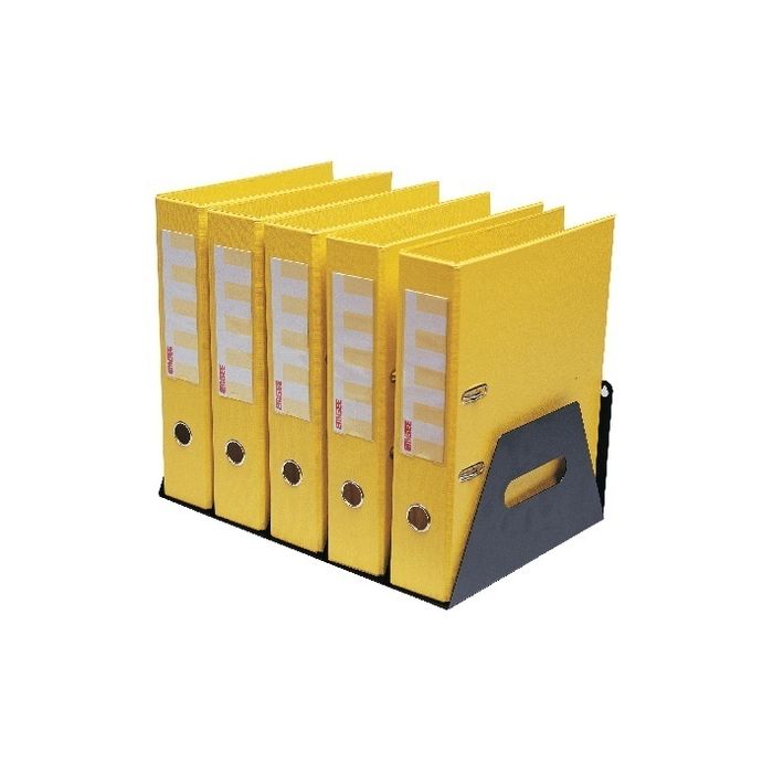 5 File Capacity Lever Arch File Racks - Black