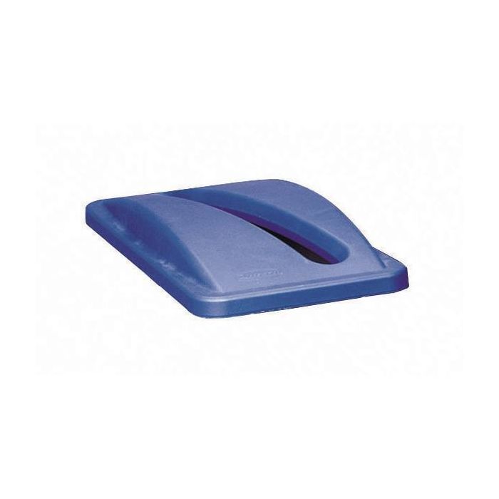 Slim Jim Recycling Paper Lid - Blue
