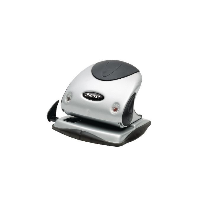 Rexel Premium Punch P225 Silver/Black
