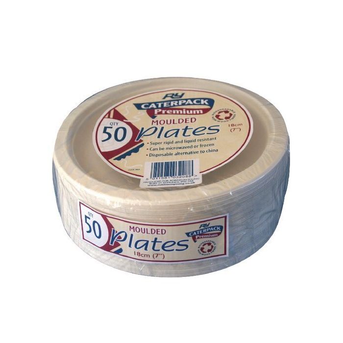 Rigid Plates - 180mm (7in) - Pack of 50
