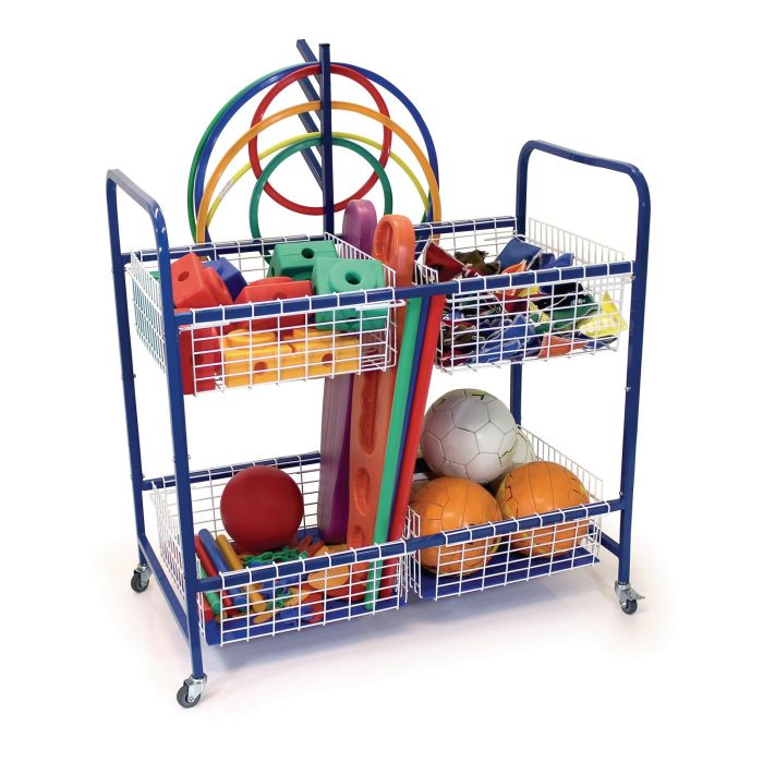 Multi-Purpose Equipment Trolley - Blue