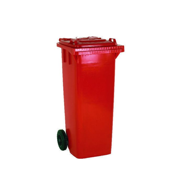 Wheelie Bin 140 Litre - Red