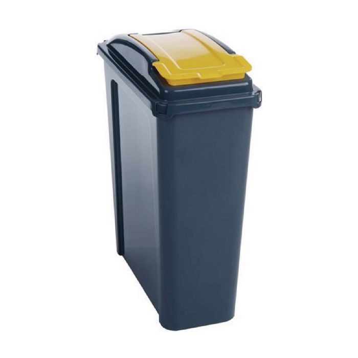 Recyling Bin 25 Litre - Yellow