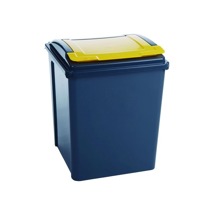 Recyling Bin 50 Litre - Yellow