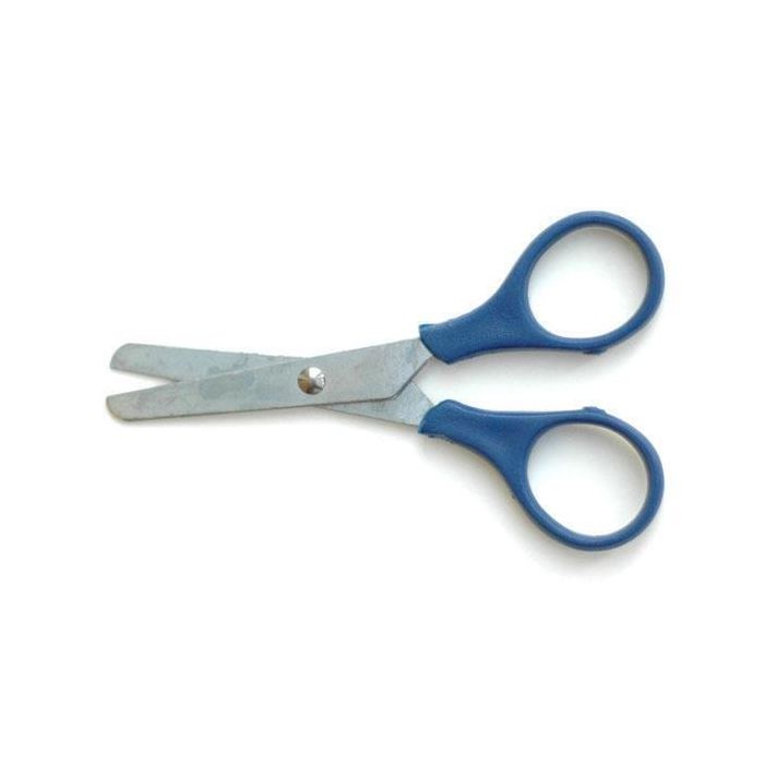 Plastic Handle Kindergarten Scissors - Pack of 10