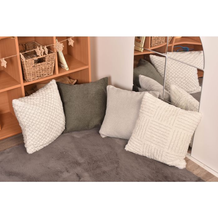Set of 4 Geo Print Cushions