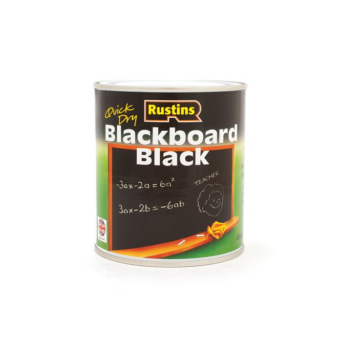 Rustins Blackboard Black Paint