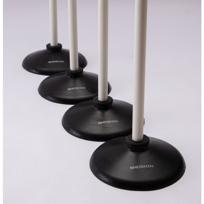 SHOSHIN Rounders Post and Base Set - Pack of 4