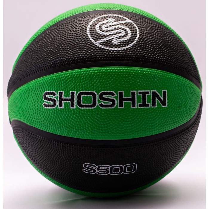 SHOSHIN Training Basketball - Green/Black - Size 5