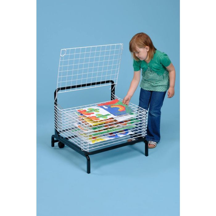 10 Shelf Spring Loaded Drying Rack W61 x H57 x D50