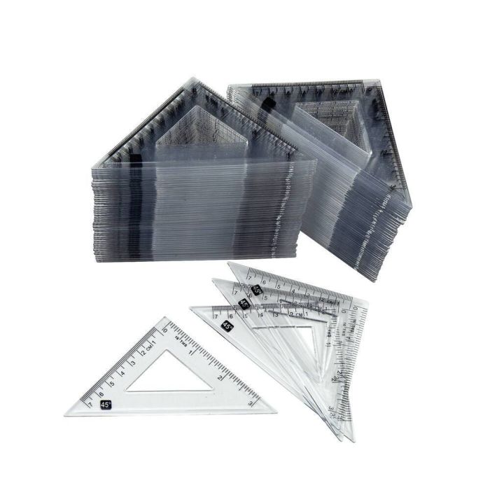 School Essentials 45&deg; Set Squares - Pack of 100