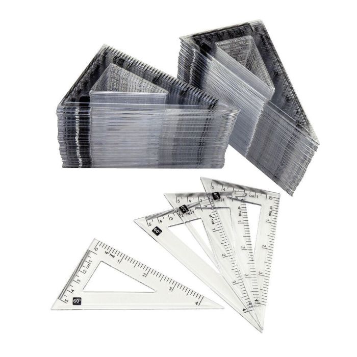 School Essentials 60&deg; Set Squares - Pack of 100