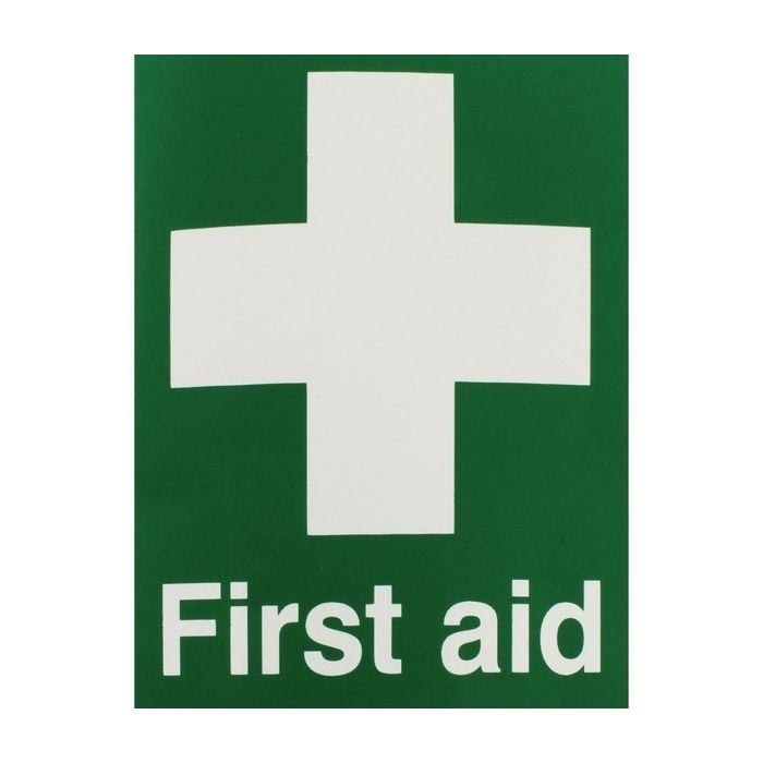 First Aid Sign 150 x 110mm S/A