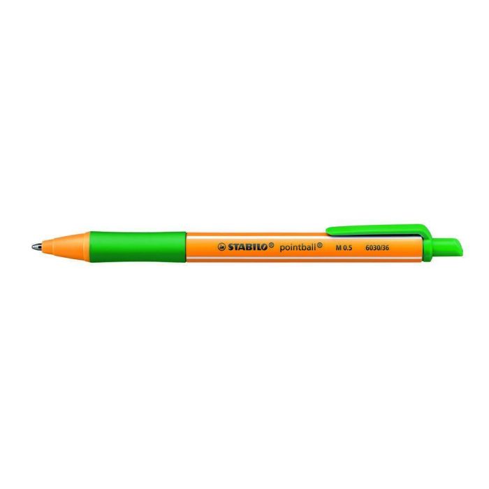 Stabilo Pointball Pens - Green - Pack of 10