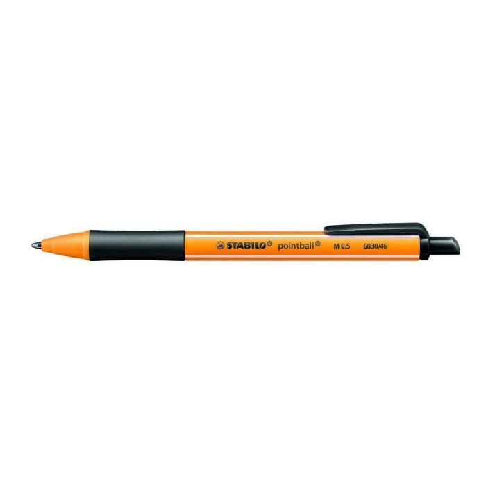 Stabilo Pointball Pens - Black - Pack of 10