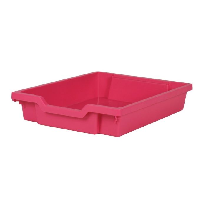 Shallow Storage Tray Fuchsia Pink
