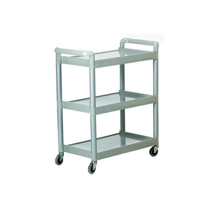 3 Shelf Service Trolley Grey