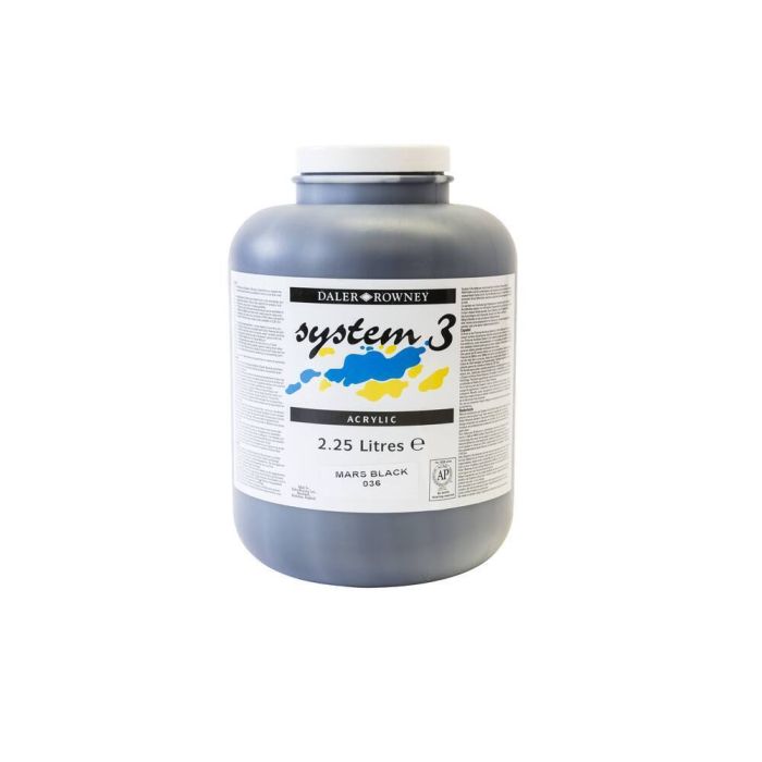System 3 Acrylic 2.25L - Black