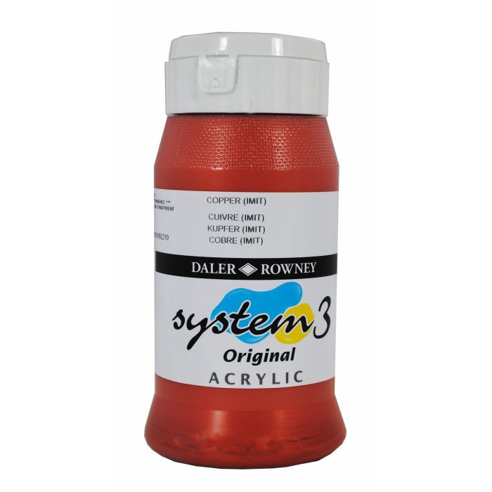 System 3 Acrylic 500ml - Copper