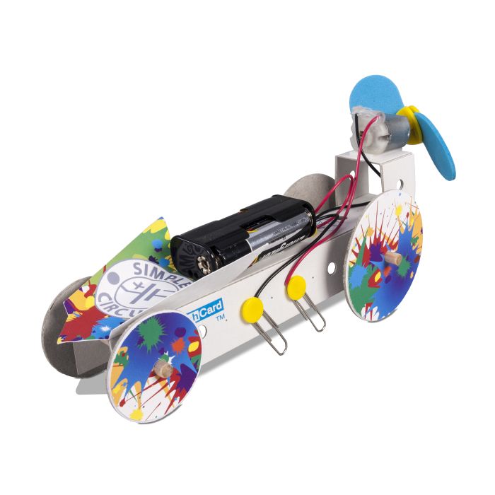 TechCard Propeller Car - Pack of 10