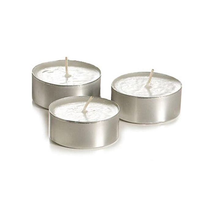 Tea Lights in Metal Holder - Pack of 20