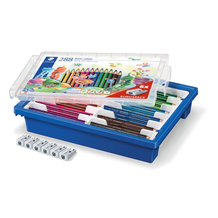 Staedtler Noris Colour Triangular Pencil Classpack 288