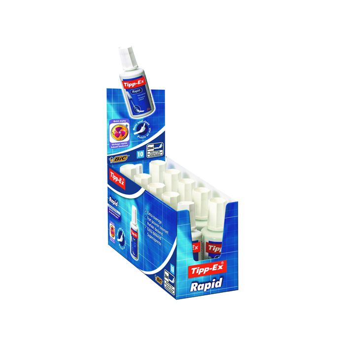 Tipp-Ex Rapid Fluid - Pack of 10